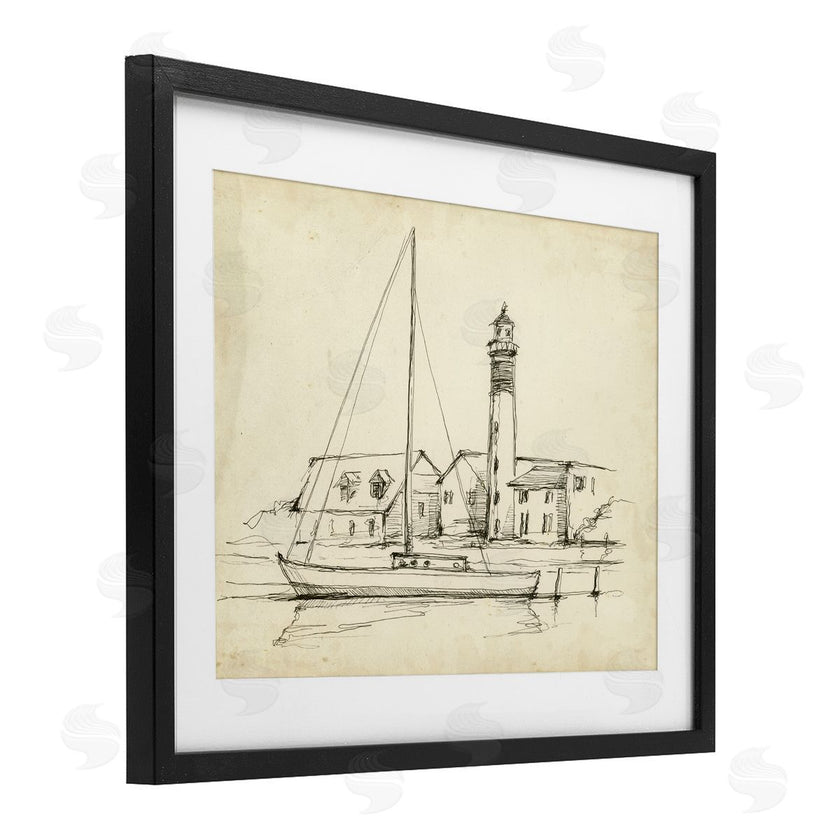 Ethan Harper | Lighthouse & Boat Study
