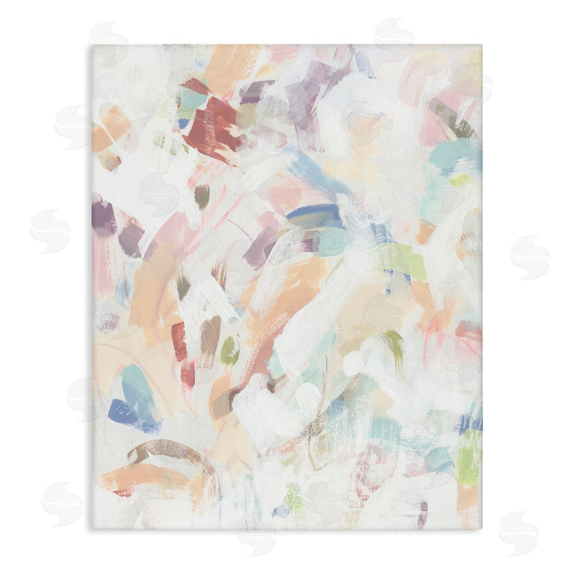 June Erica Vess | Pastel Candy Scrape Abstract