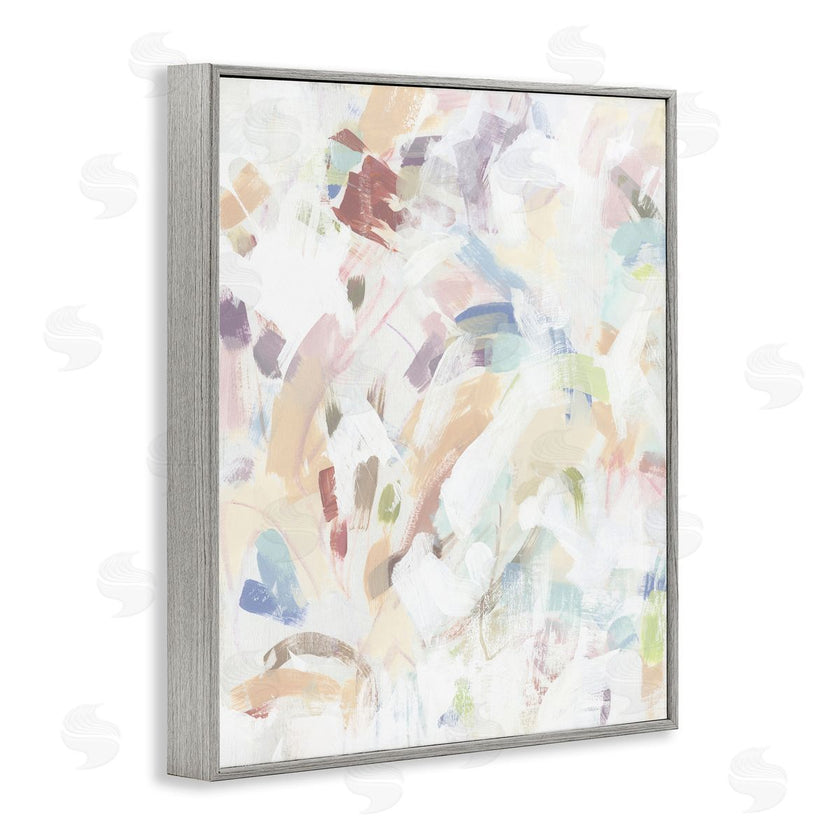 June Erica Vess | Pastel Candy Scrape Abstract