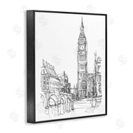 Ethan Harper | Parisian Cityscape Sketch
