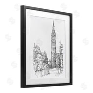 Ethan Harper | Parisian Cityscape Sketch