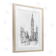 Ethan Harper | Parisian Cityscape Sketch