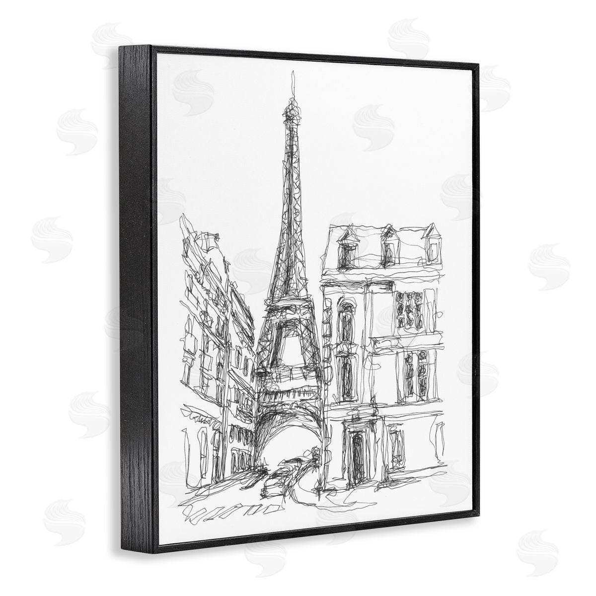 Ethan Harper Parisian Architecture Study Canvas Wall Art Print