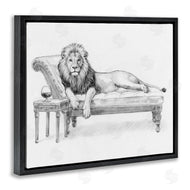 Victoria Barnes | Lounging Beast Lion