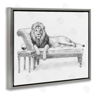 Victoria Barnes | Lounging Beast Lion