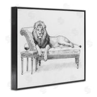 Victoria Barnes | Lounging Beast Lion