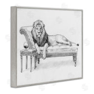 Victoria Barnes | Lounging Beast Lion