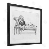 Victoria Barnes | Lounging Beast Lion