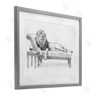 Victoria Barnes | Lounging Beast Lion