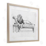 Victoria Barnes | Lounging Beast Lion