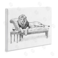 Victoria Barnes | Lounging Beast Lion