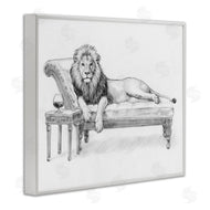 Victoria Barnes | Lounging Beast Lion