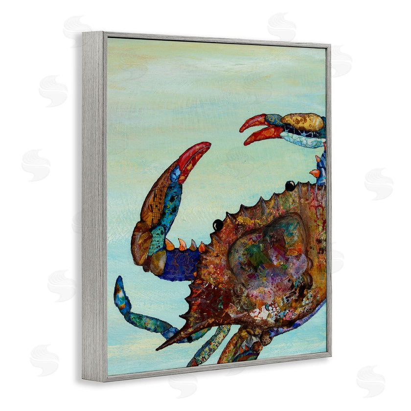 Lisa Morales | Detailed Collage Crab