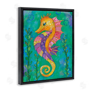 Lisa Morales | Seahorse with Patterned Scales
