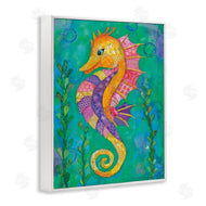 Lisa Morales | Seahorse with Patterned Scales