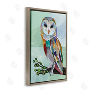 Lisa Morales | Barn Owl with Boho Pattern
