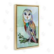 Lisa Morales | Barn Owl with Boho Pattern