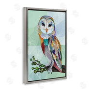 Lisa Morales | Barn Owl with Boho Pattern