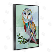Lisa Morales | Barn Owl with Boho Pattern