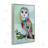 Lisa Morales | Barn Owl with Boho Pattern