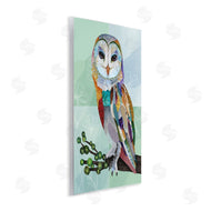 Lisa Morales | Barn Owl with Boho Pattern