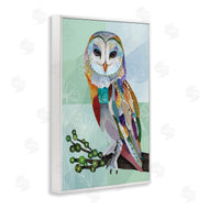 Lisa Morales | Barn Owl with Boho Pattern
