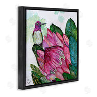 Lisa Morales | Hummingbird And Protea