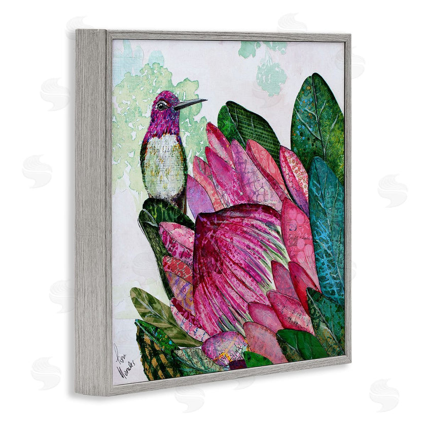 Lisa Morales | Hummingbird And Protea
