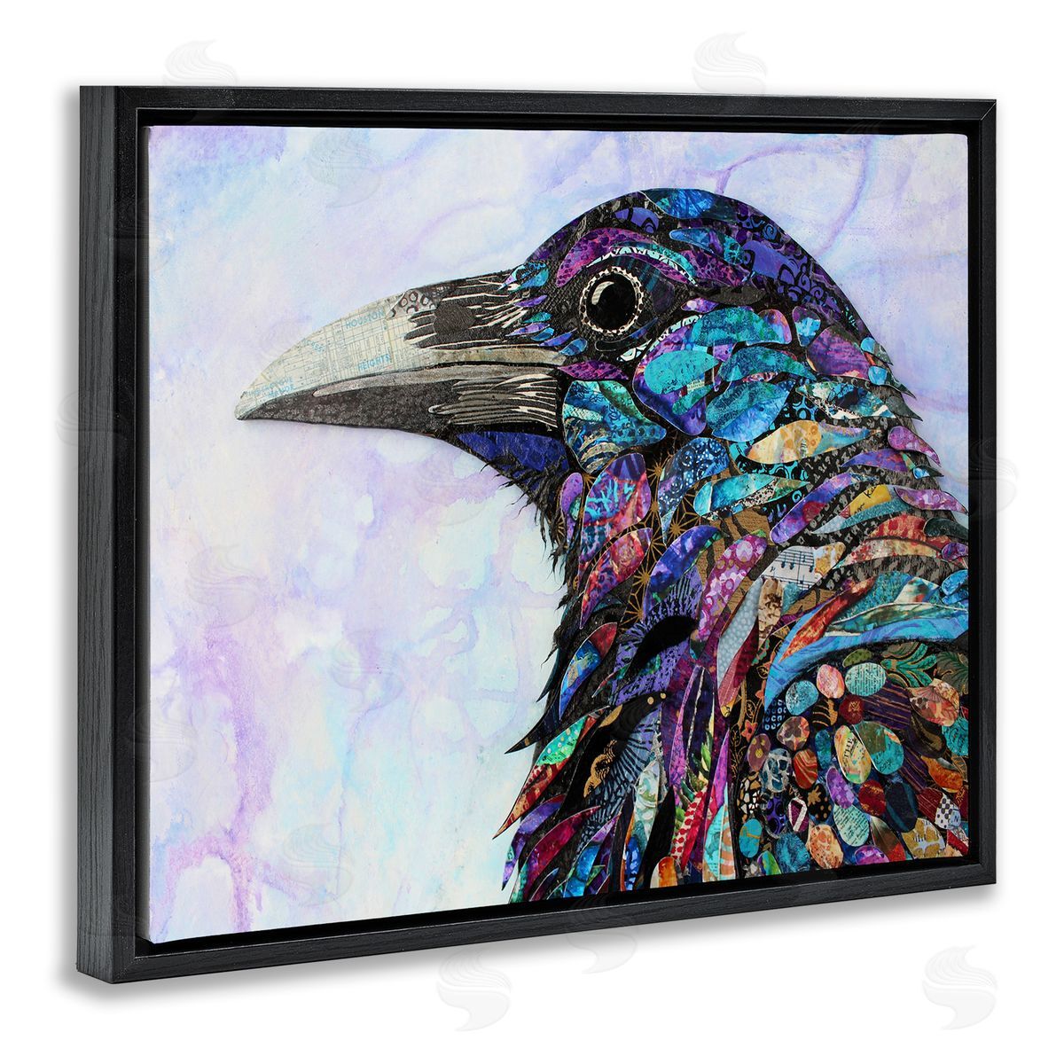 Lisa Morales Stay Curious Crow Canvas Wall Art Print