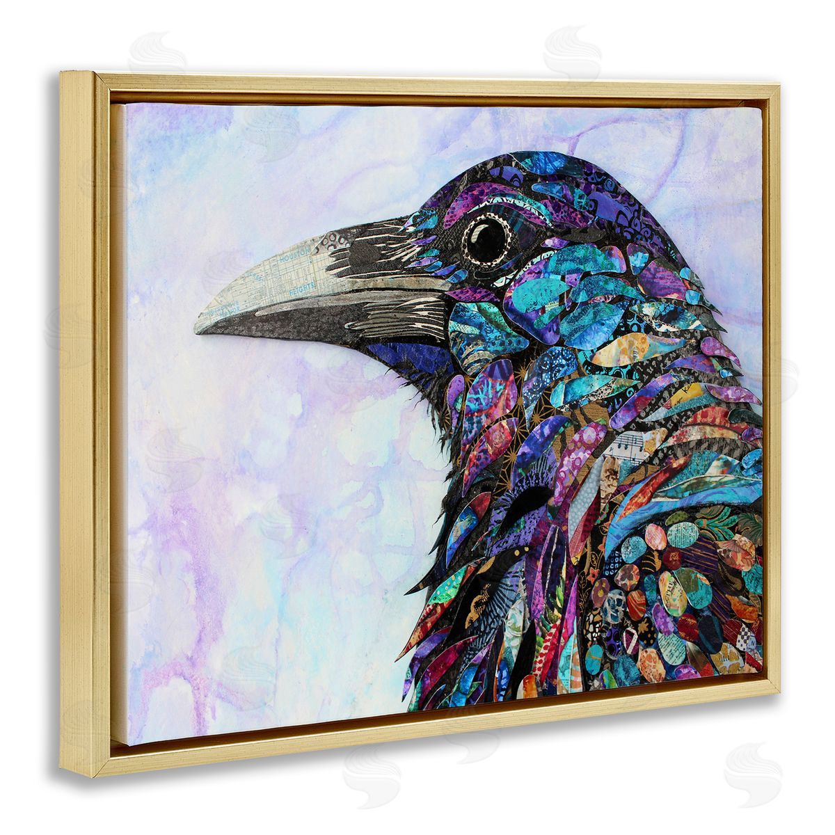 Lisa Morales Stay Curious Crow Canvas Wall Art Print