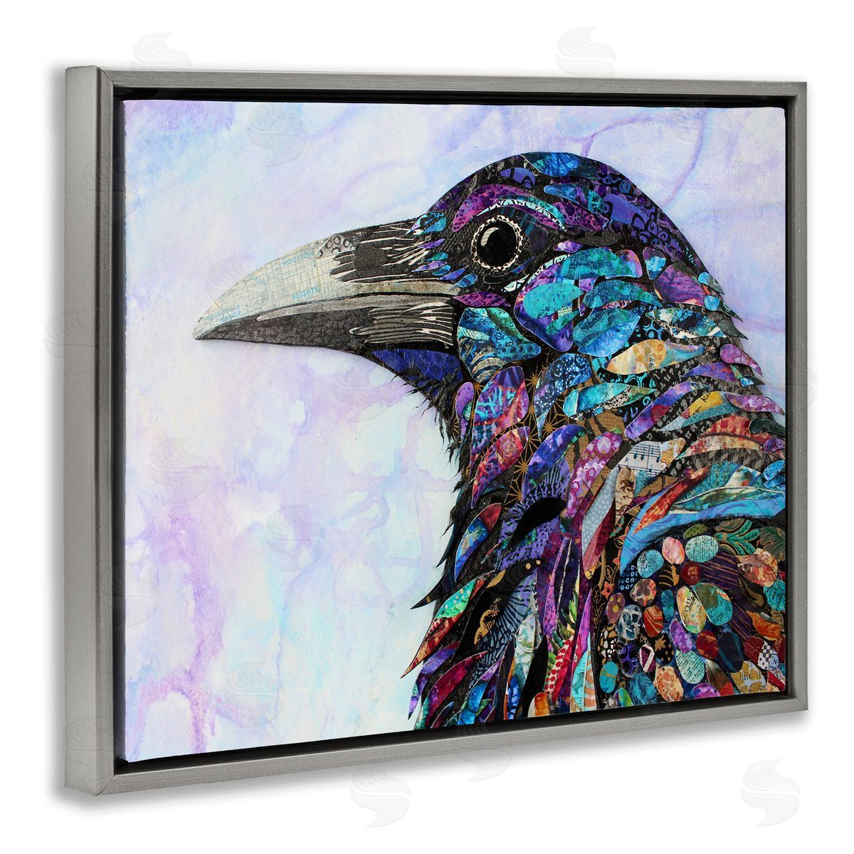 Lisa Morales Stay Curious Crow Canvas Wall Art Print