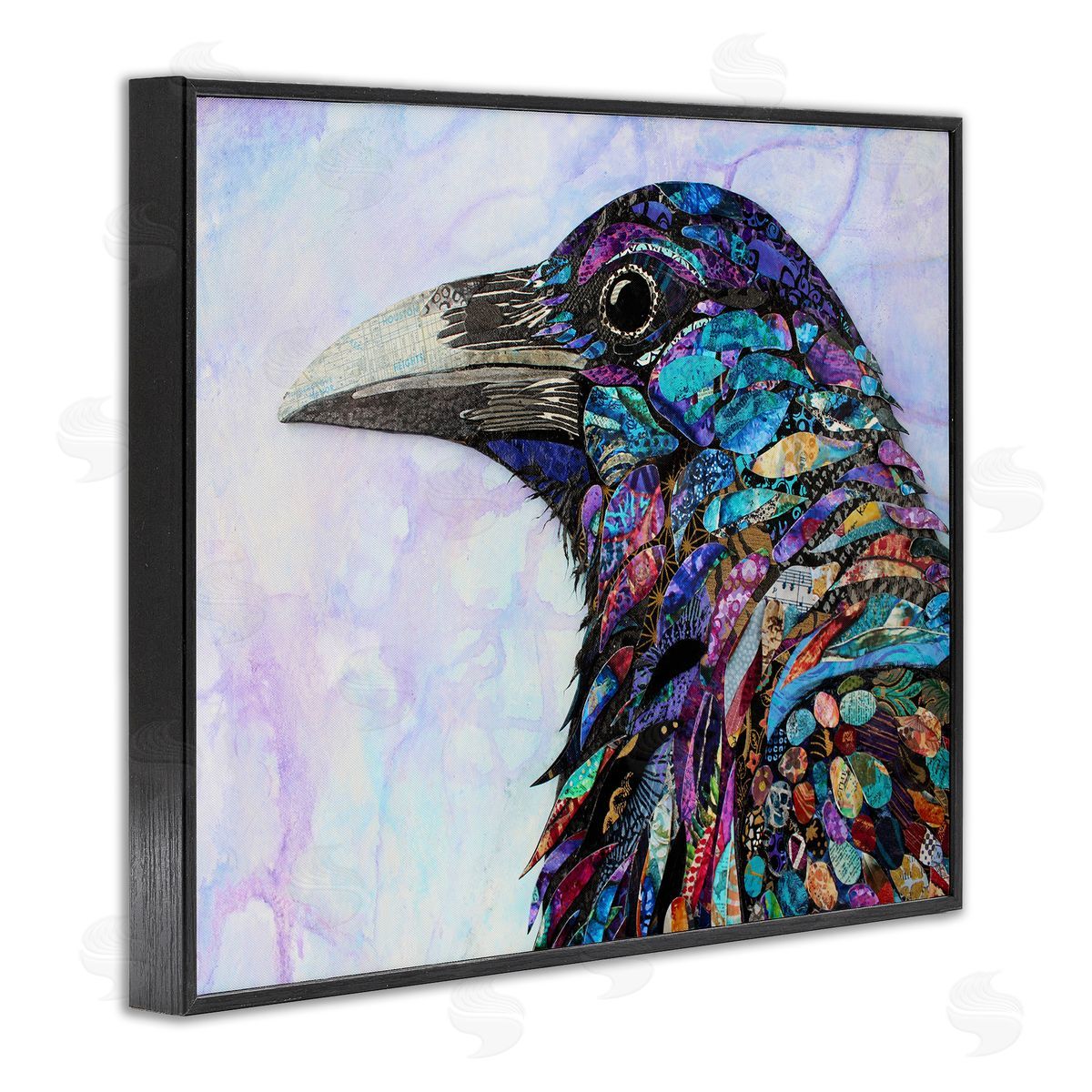 Lisa Morales Stay Curious Crow Canvas Wall Art Print