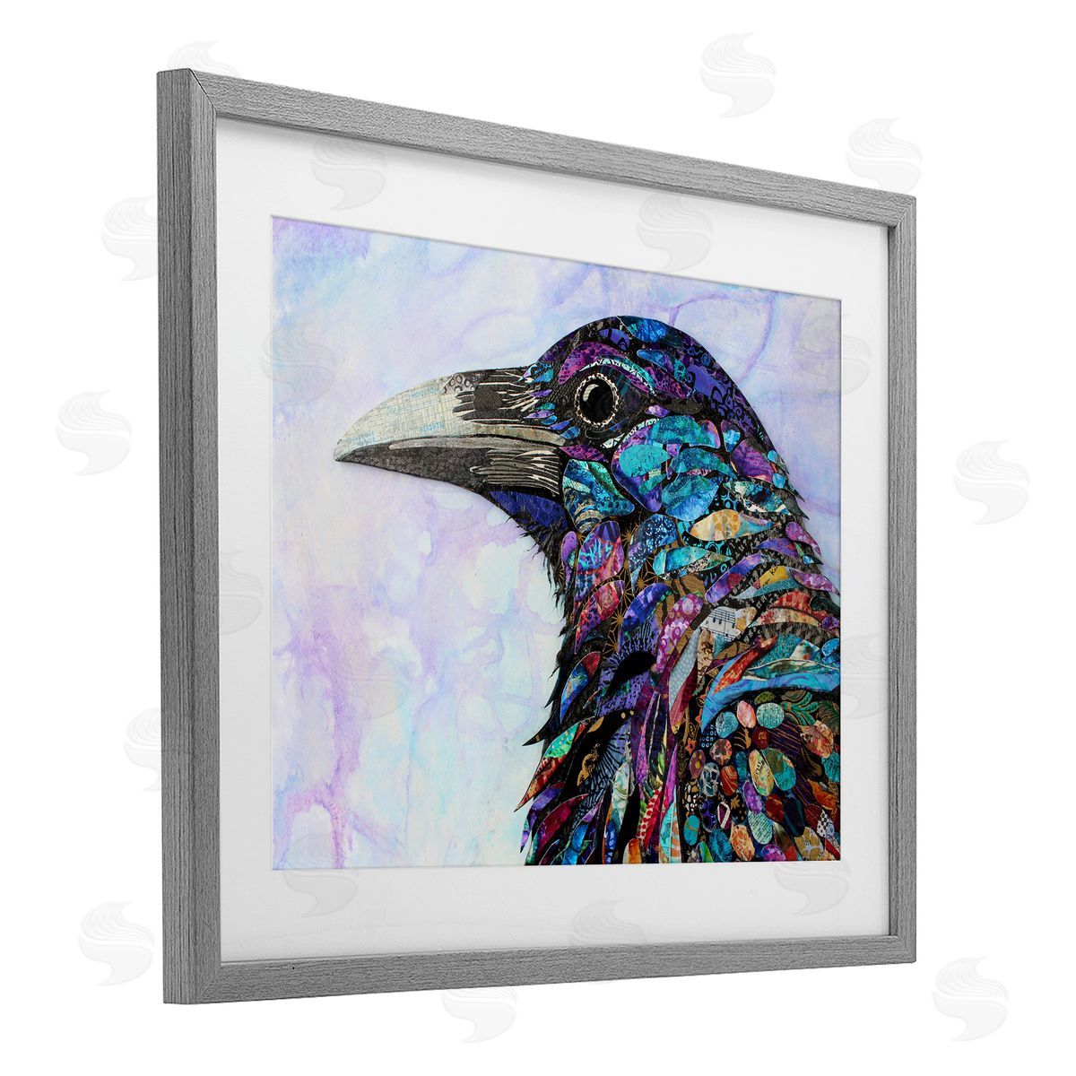 Lisa Morales Stay Curious Crow Canvas Wall Art Print