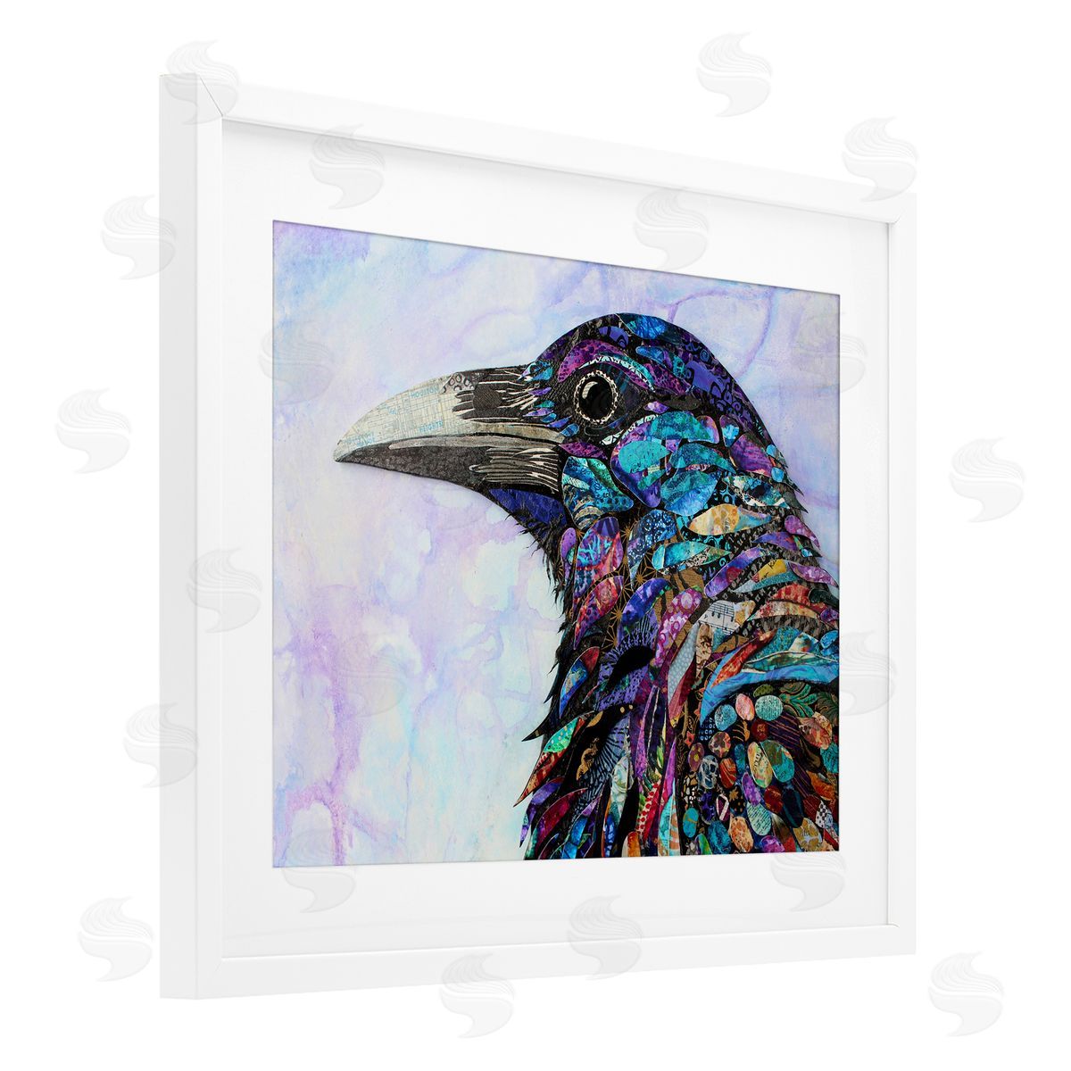 Lisa Morales Stay Curious Crow Canvas Wall Art Print
