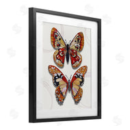 Lisa Morales | Mosaic Pattern Butterfly Duo