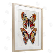 Lisa Morales | Mosaic Pattern Butterfly Duo