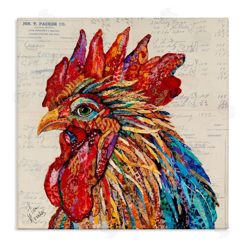 Lisa Morales | Bold Patterned Rooster