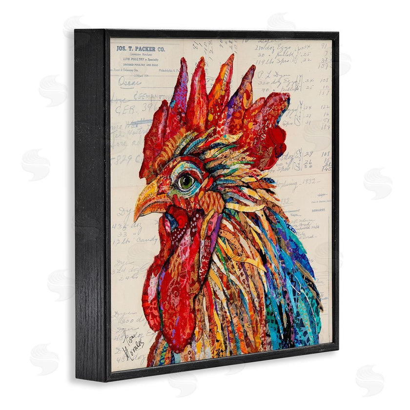 Lisa Morales | Bold Patterned Rooster
