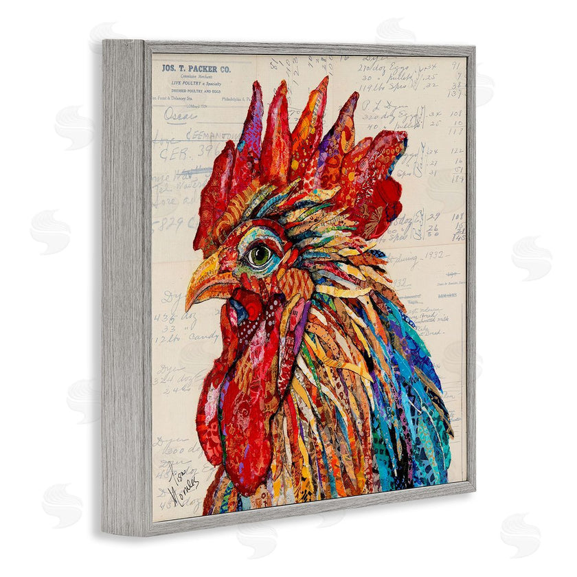 Lisa Morales | Bold Patterned Rooster