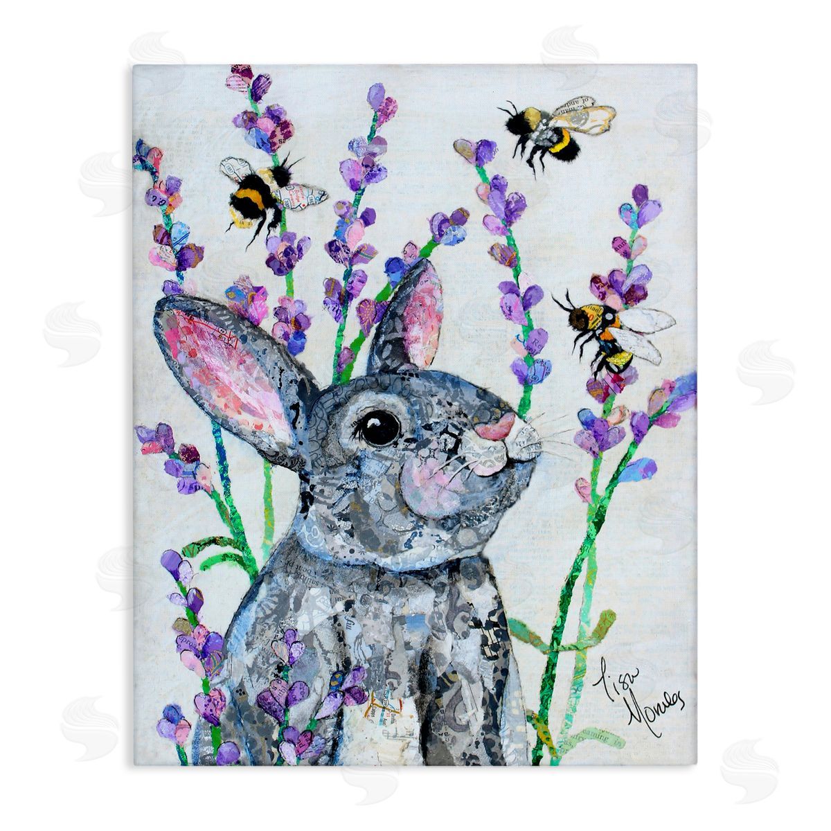Lisa Morales Conversations With Bees Canvas Wall Art Print
