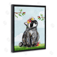 Lisa Morales | Baby Raccoon and Lady Bugs