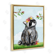 Lisa Morales | Baby Raccoon and Lady Bugs