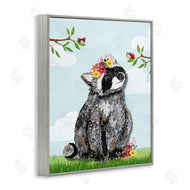 Lisa Morales | Baby Raccoon and Lady Bugs