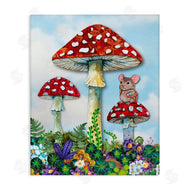 Lisa Morales | Mouse Perched on Mushroom