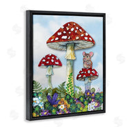 Lisa Morales | Mouse Perched on Mushroom