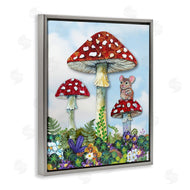 Lisa Morales | Mouse Perched on Mushroom