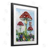 Lisa Morales | Mouse Perched on Mushroom
