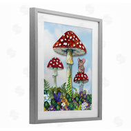 Lisa Morales | Mouse Perched on Mushroom