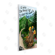 Glad You're Here Co. | Into The Forest I Go Quote