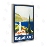 PIDDIX | Italian Lakes Retro Scenery